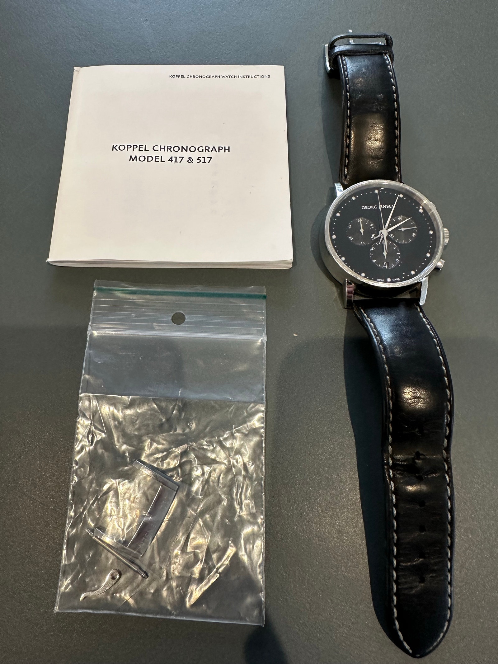 George Jensen Koppel Chronograph 517 | DBA