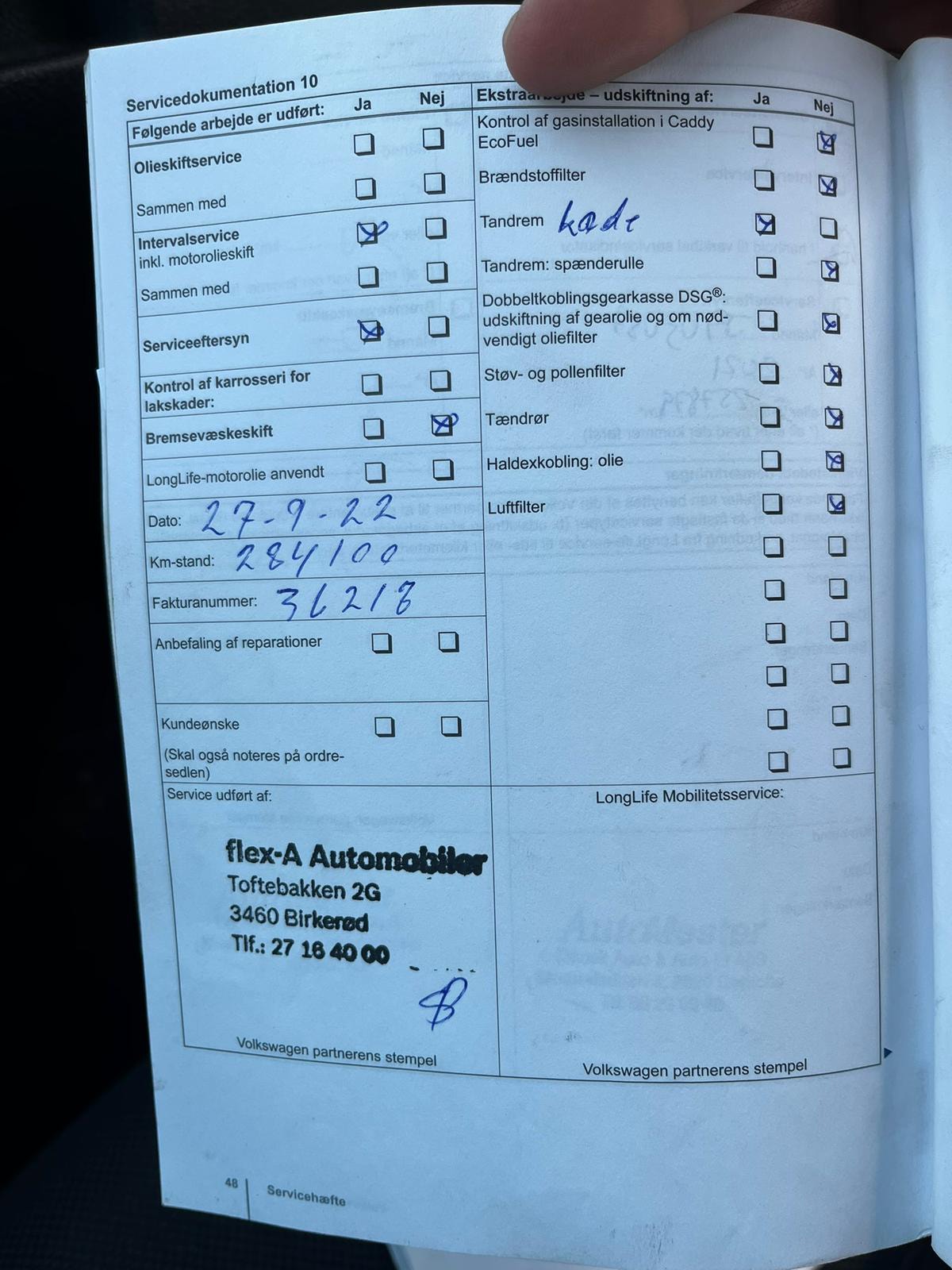 VW Caddy til salg hos Nabilli