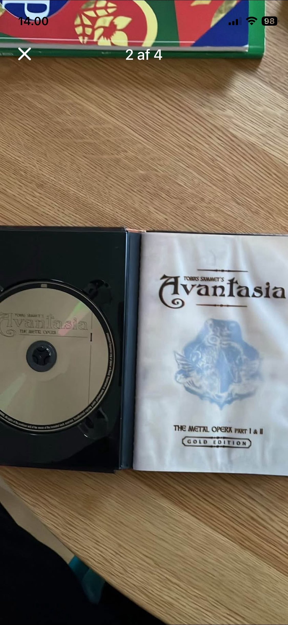 Avantasia The Metal Opera Part I & II cd gold edition | DBA