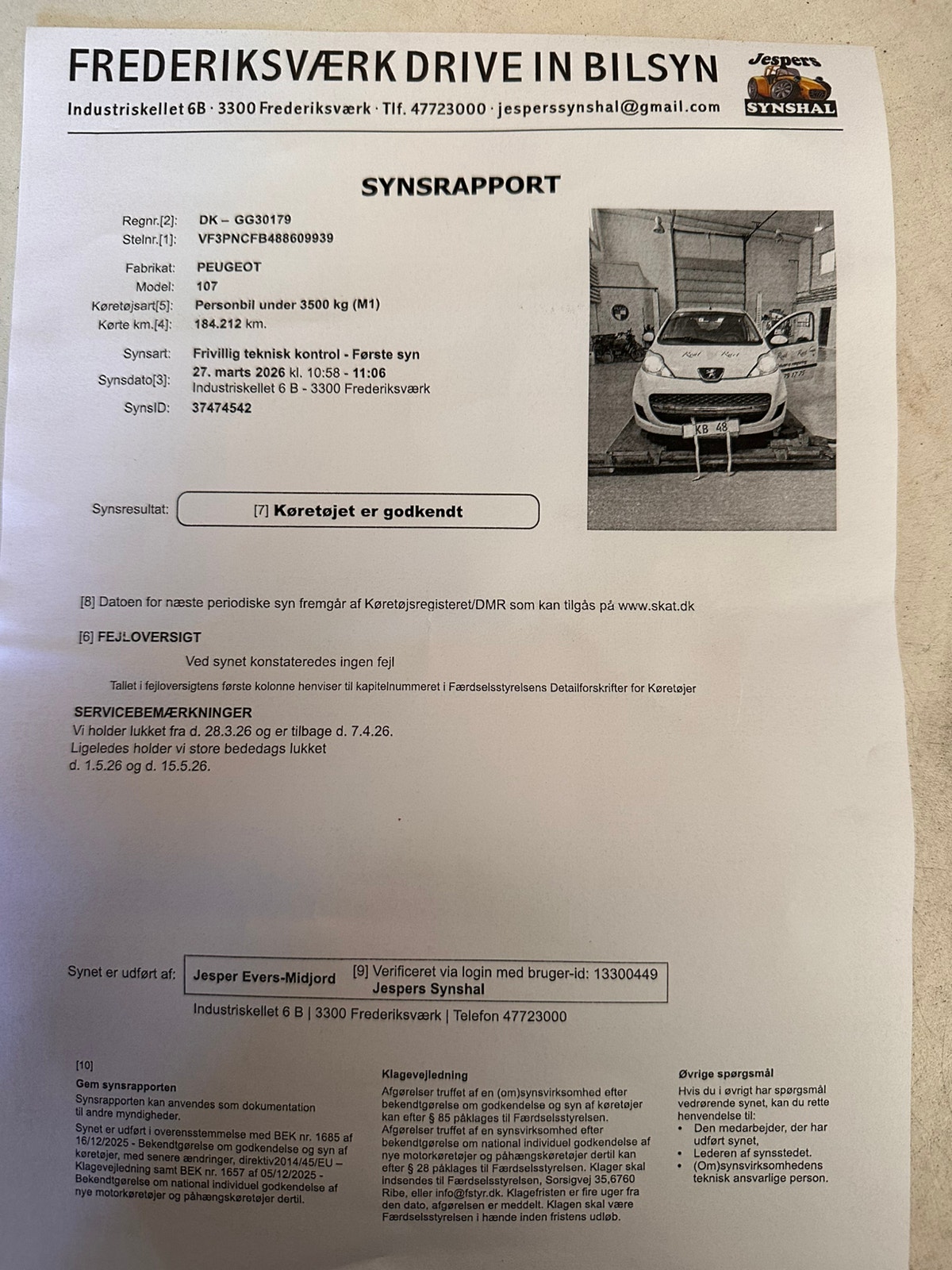 Peugeot 107 – billede 8