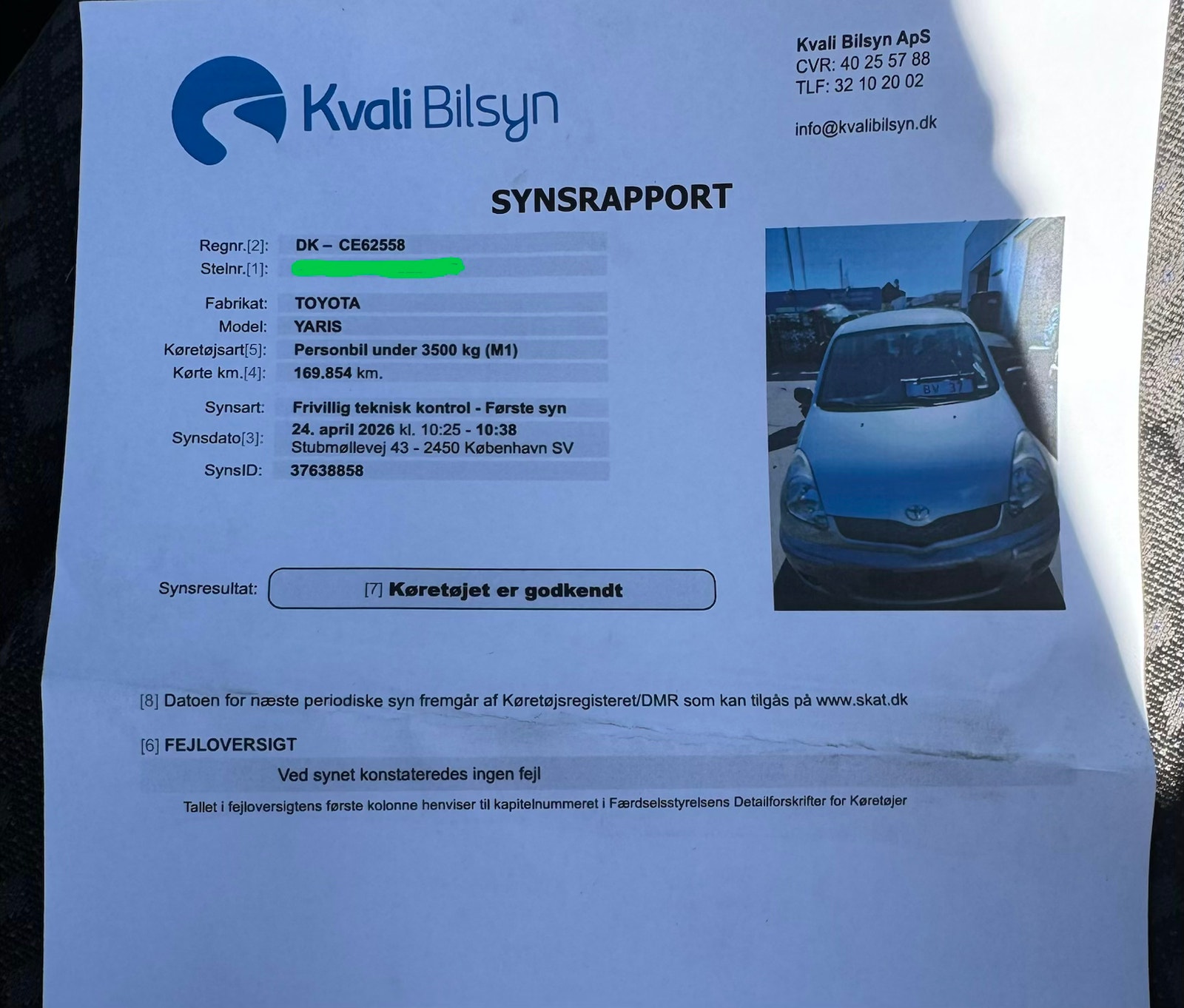 Toyota Yaris Verso – billede 5