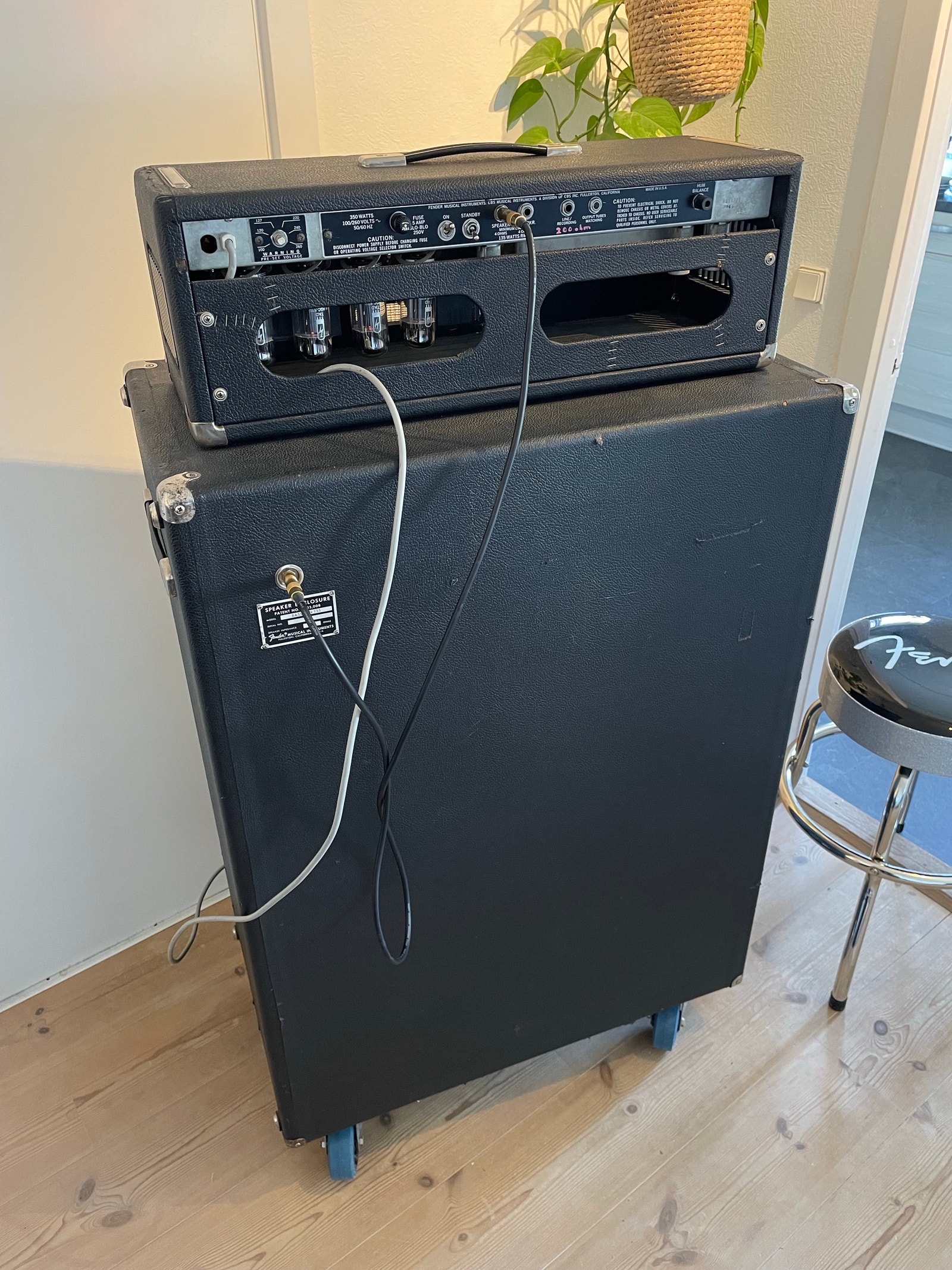 Fender Bassman 135 basforstærker og kabinet | DBA