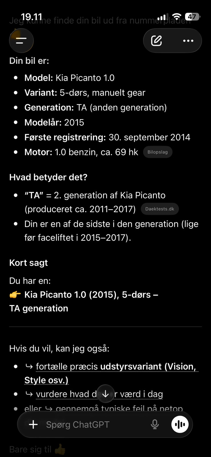 Kia Picanto til salg hos Nabilli