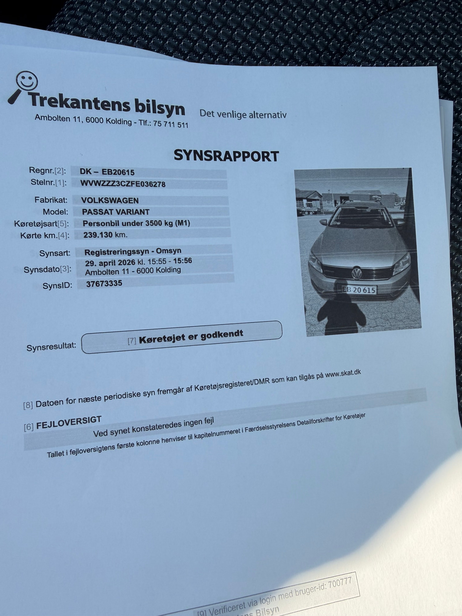 VW Passat til salg hos Nabilli