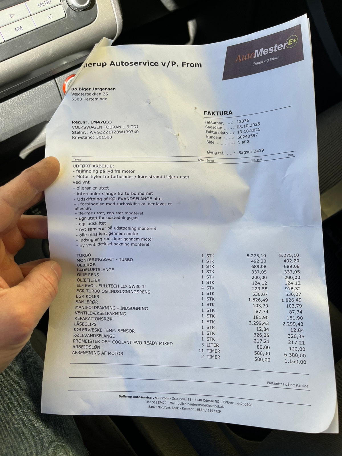 VW Touran til salg hos Nabilli