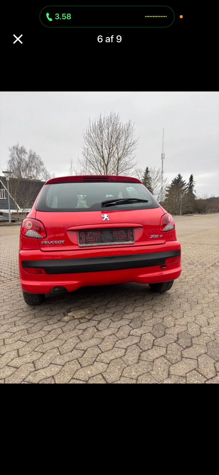 Peugeot 206+ til salg hos Nabilli