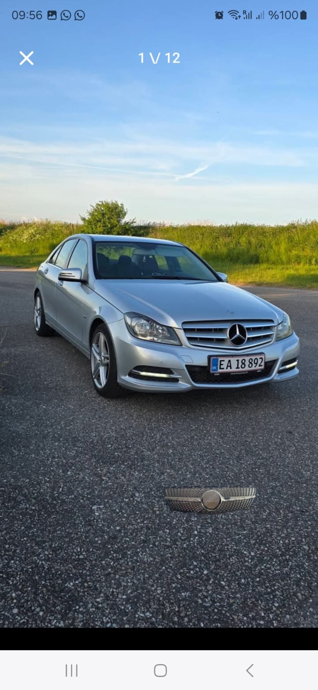 Mercedes C180 til salg hos Nabilli