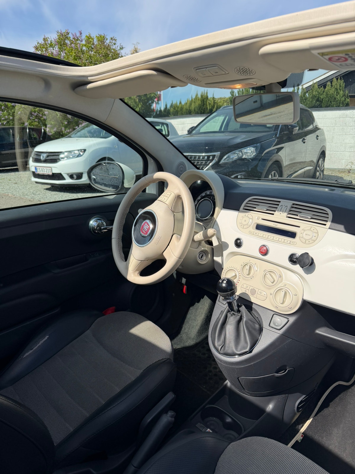 Fiat 500C til salg hos Nabilli