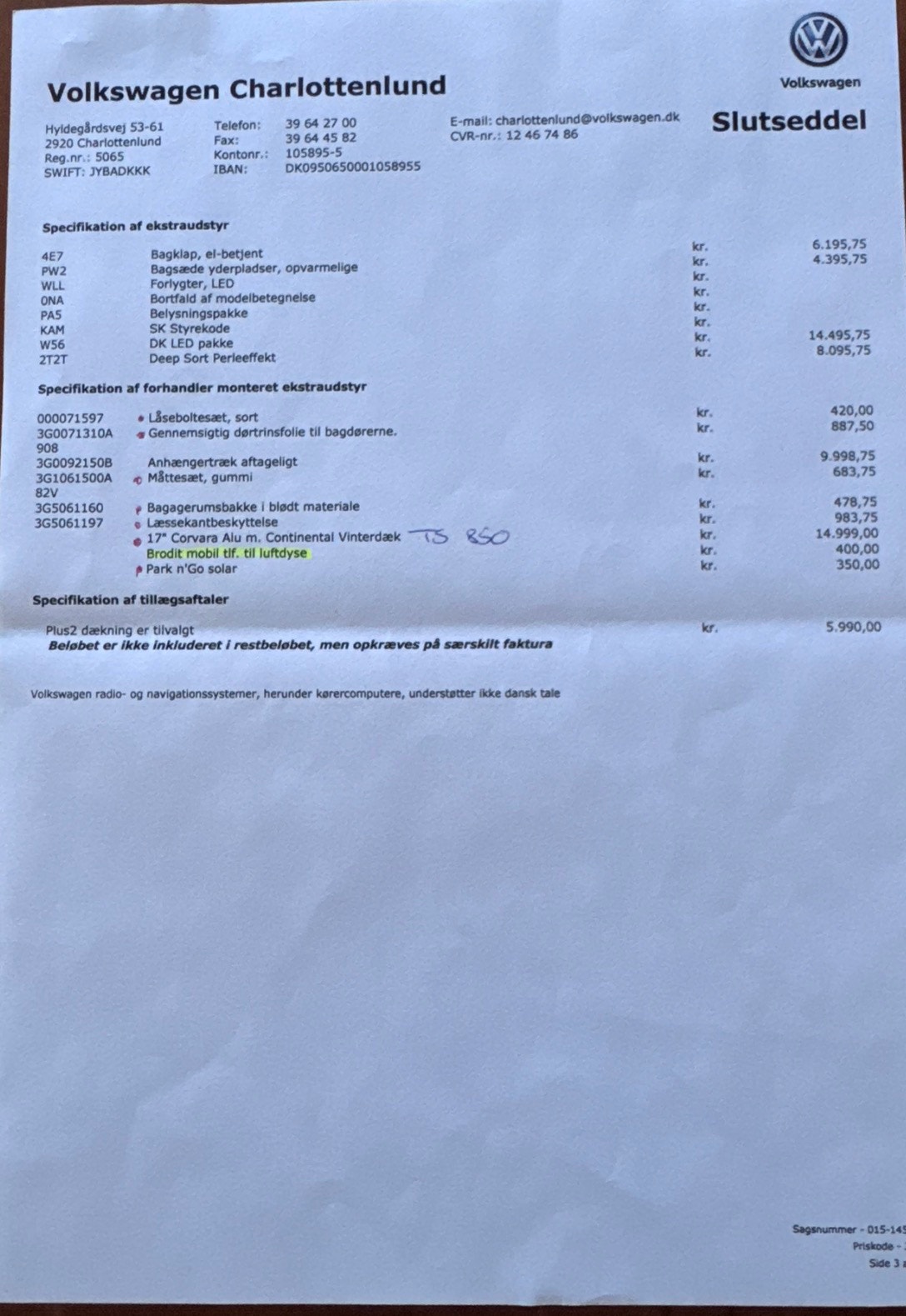 VW Passat til salg hos Nabilli