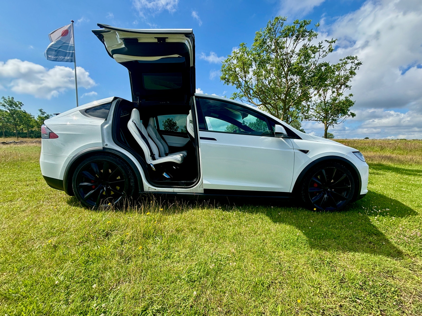Tesla Model X til salg hos Nabilli