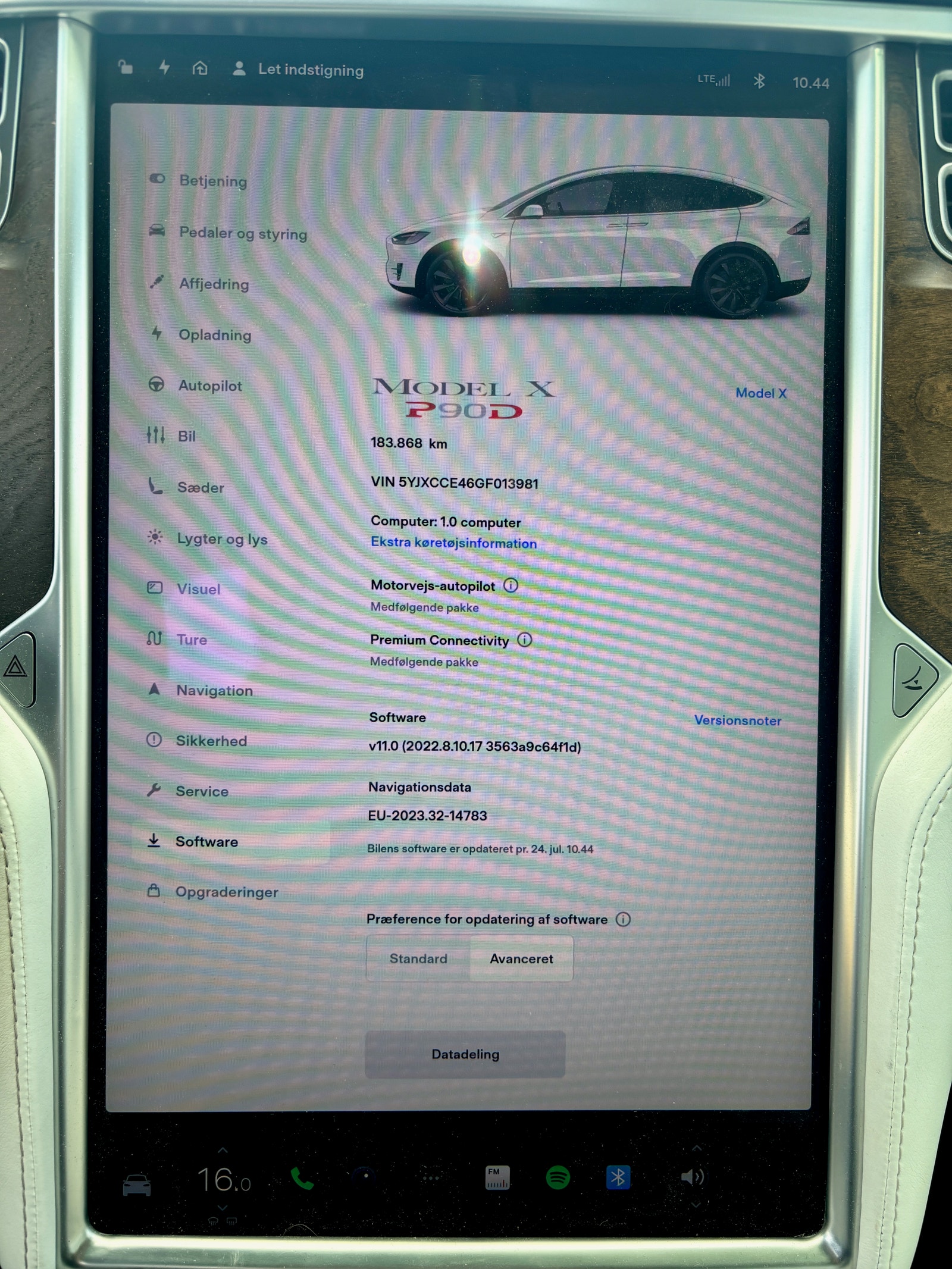 Tesla Model X til salg hos Nabilli