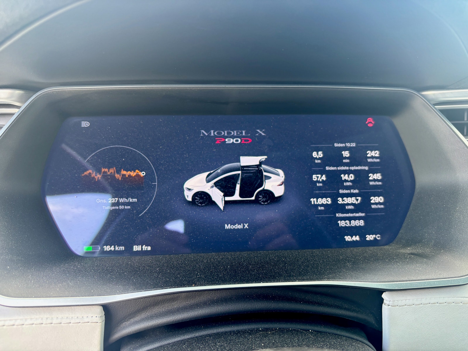 Tesla Model X til salg hos Nabilli
