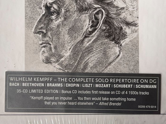Wilhelm Kempff - The Solo Repertoire, 35 CDs - Limited Edition