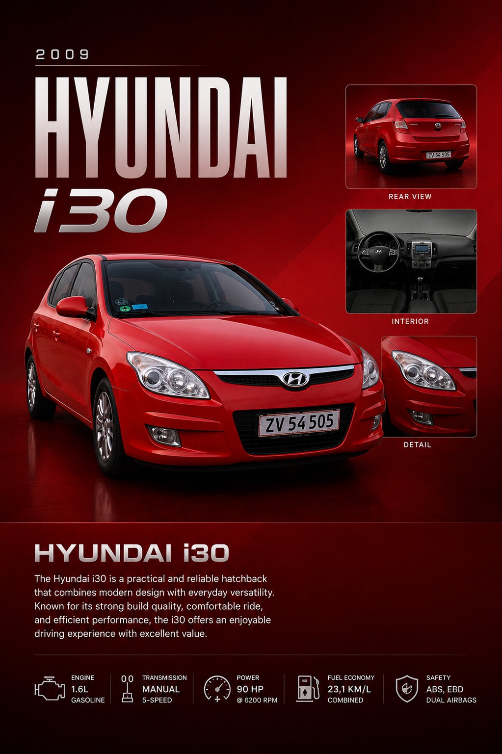 Hyundai i30 til salg hos Nabilli