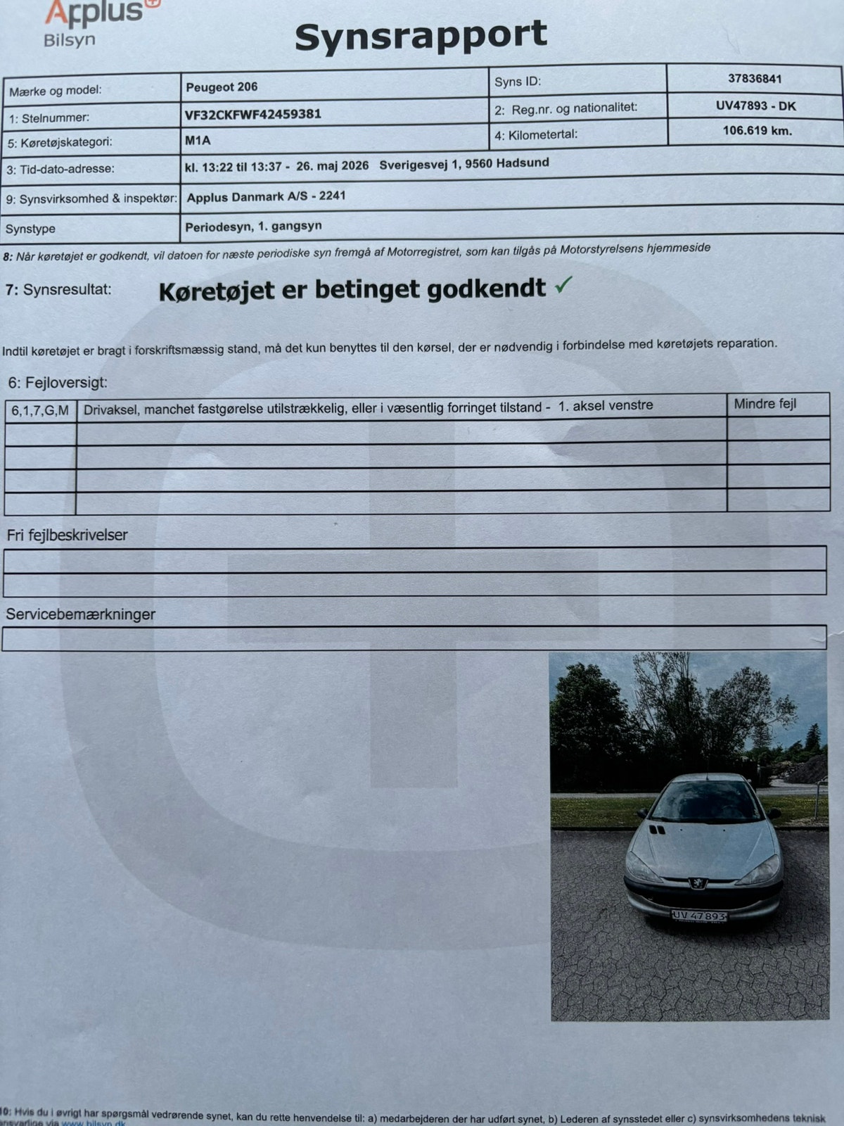 Peugeot 206 – billede 5