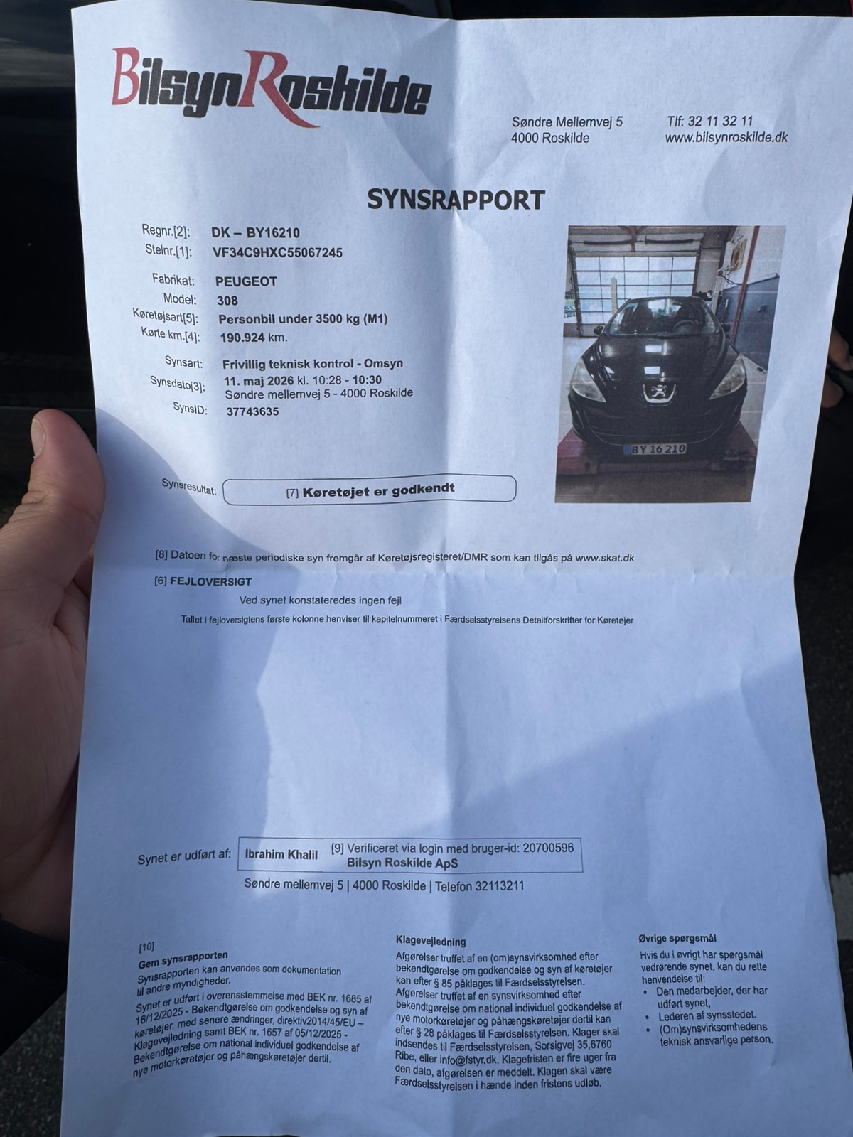 Peugeot 308 til salg hos Nabilli
