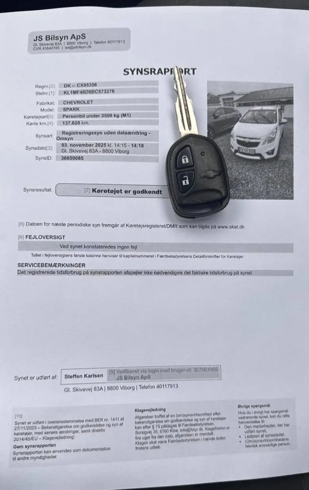 Chevrolet Spark til salg hos Nabilli