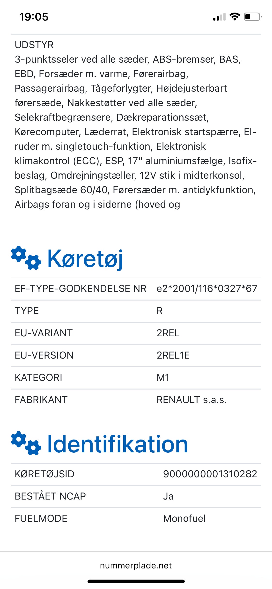 Renault Captur til salg hos Nabilli