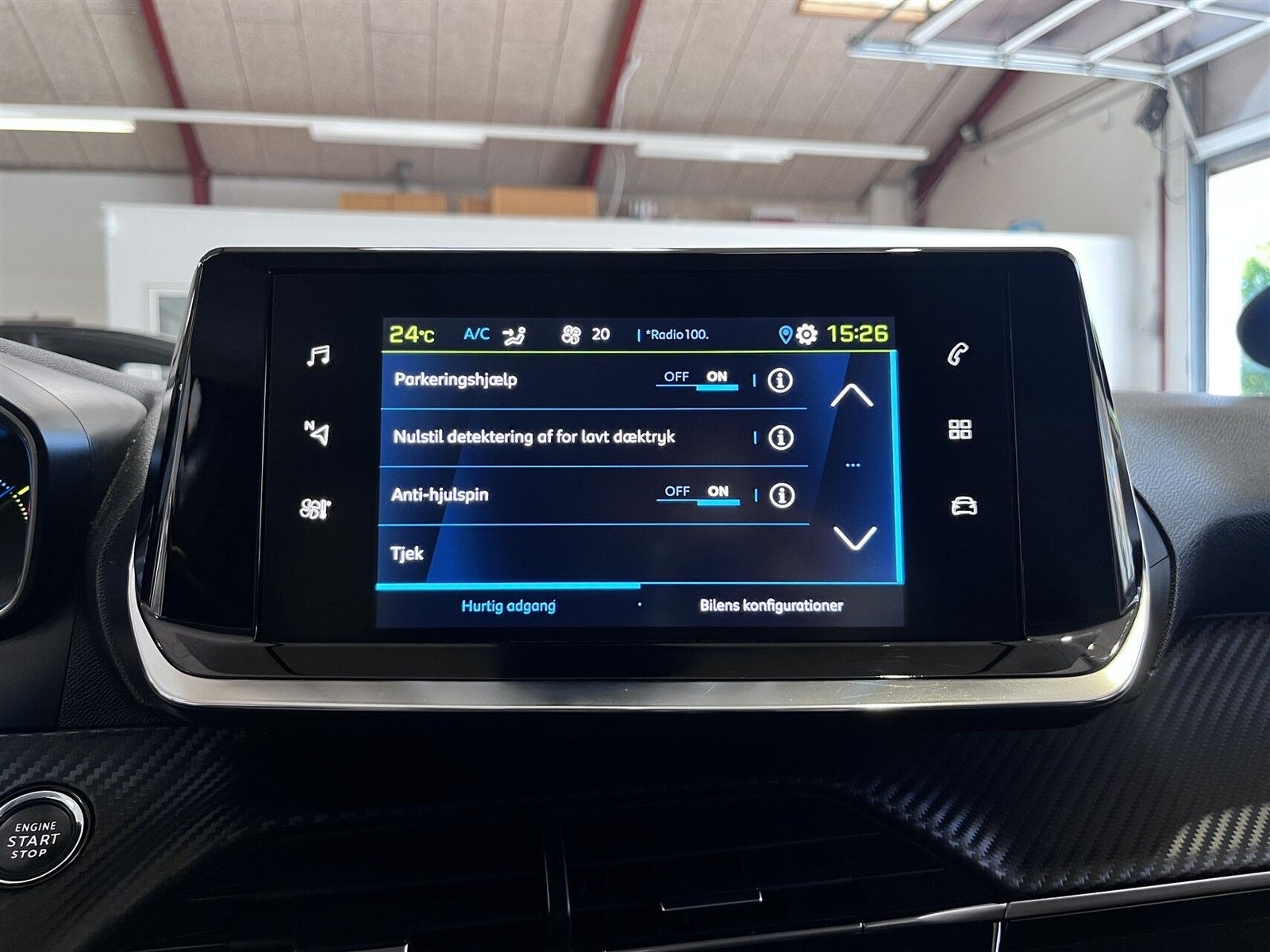 Peugeot e-208 til salg hos Nabilli