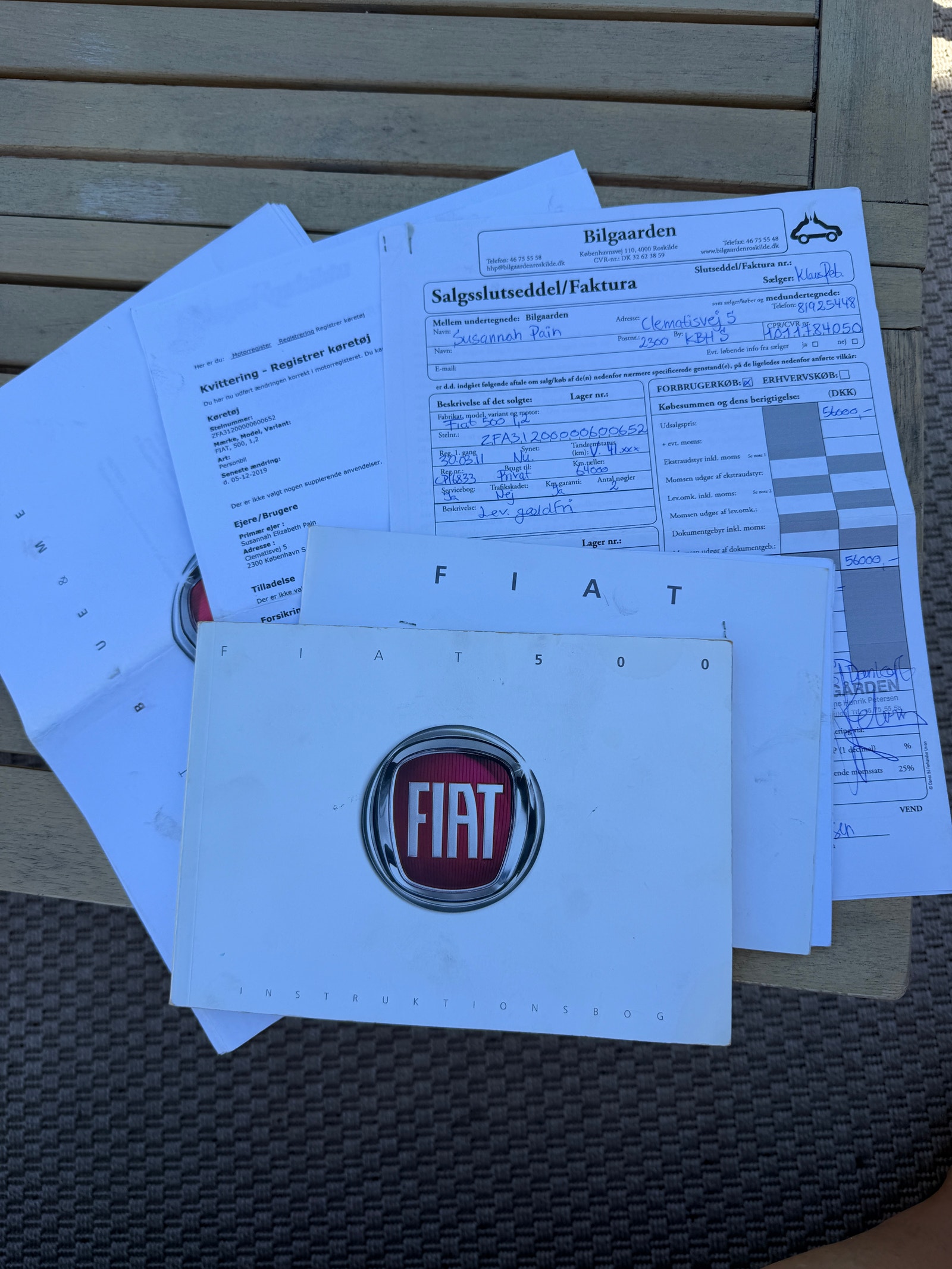 Fiat 500 til salg hos Nabilli