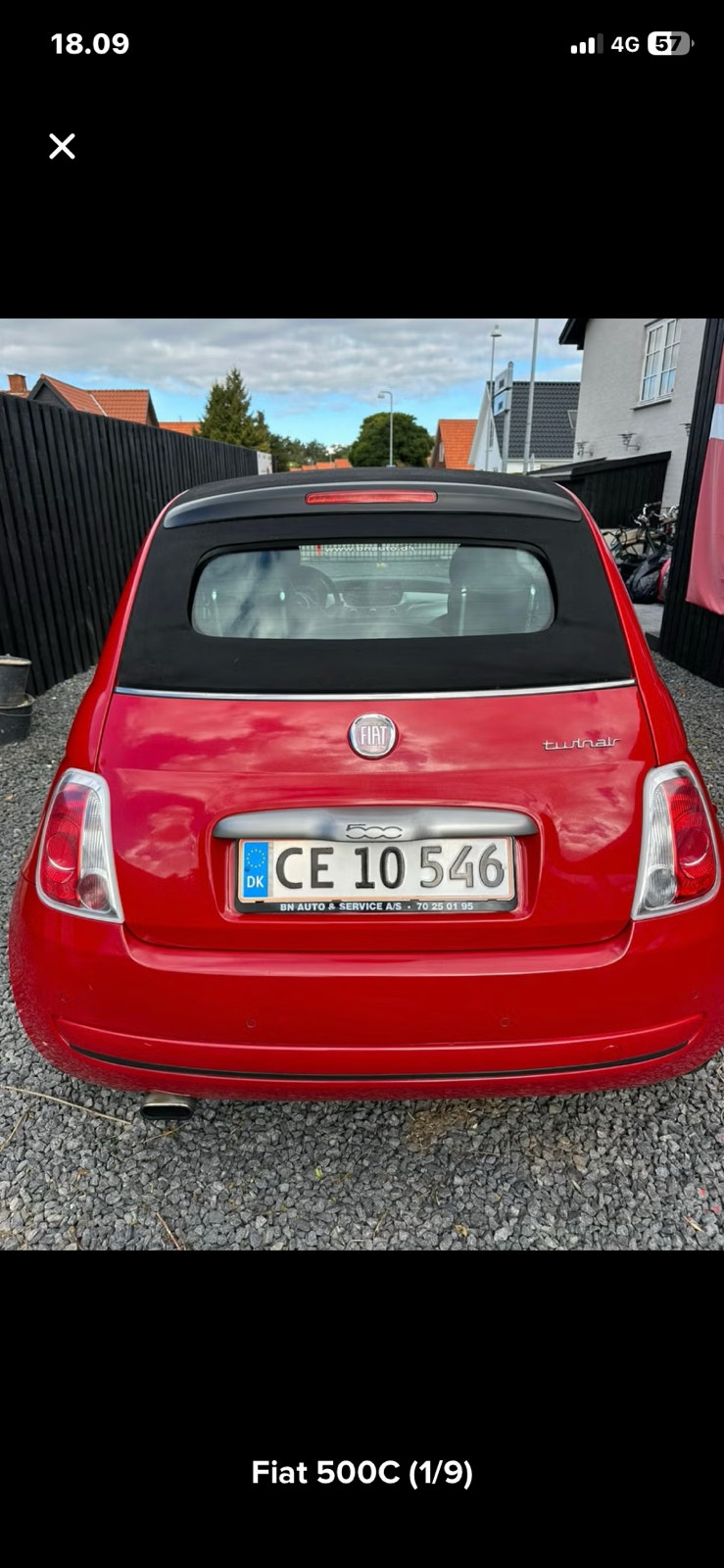 Fiat 500C – billede 2