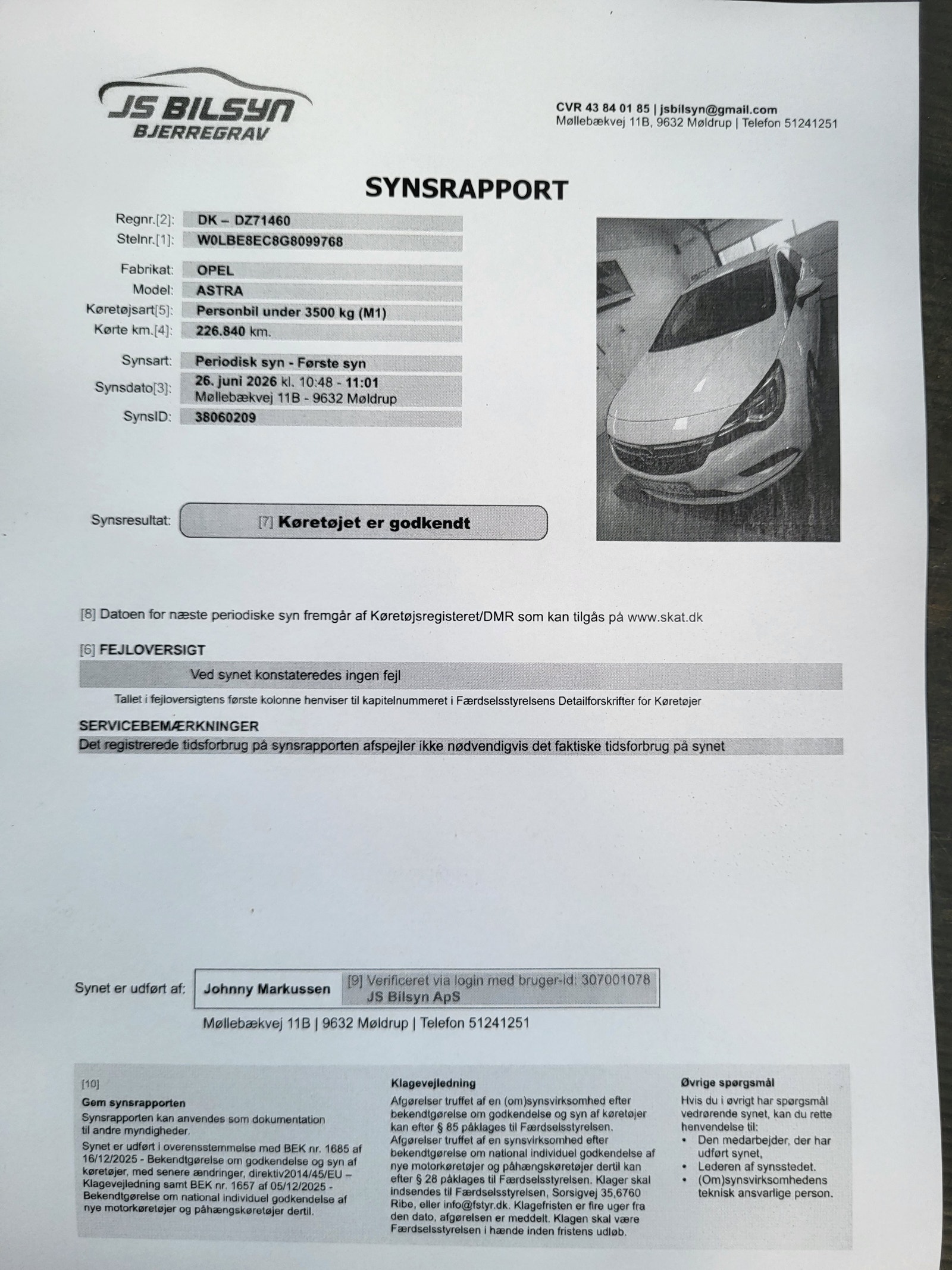 Opel Astra – billede 12
