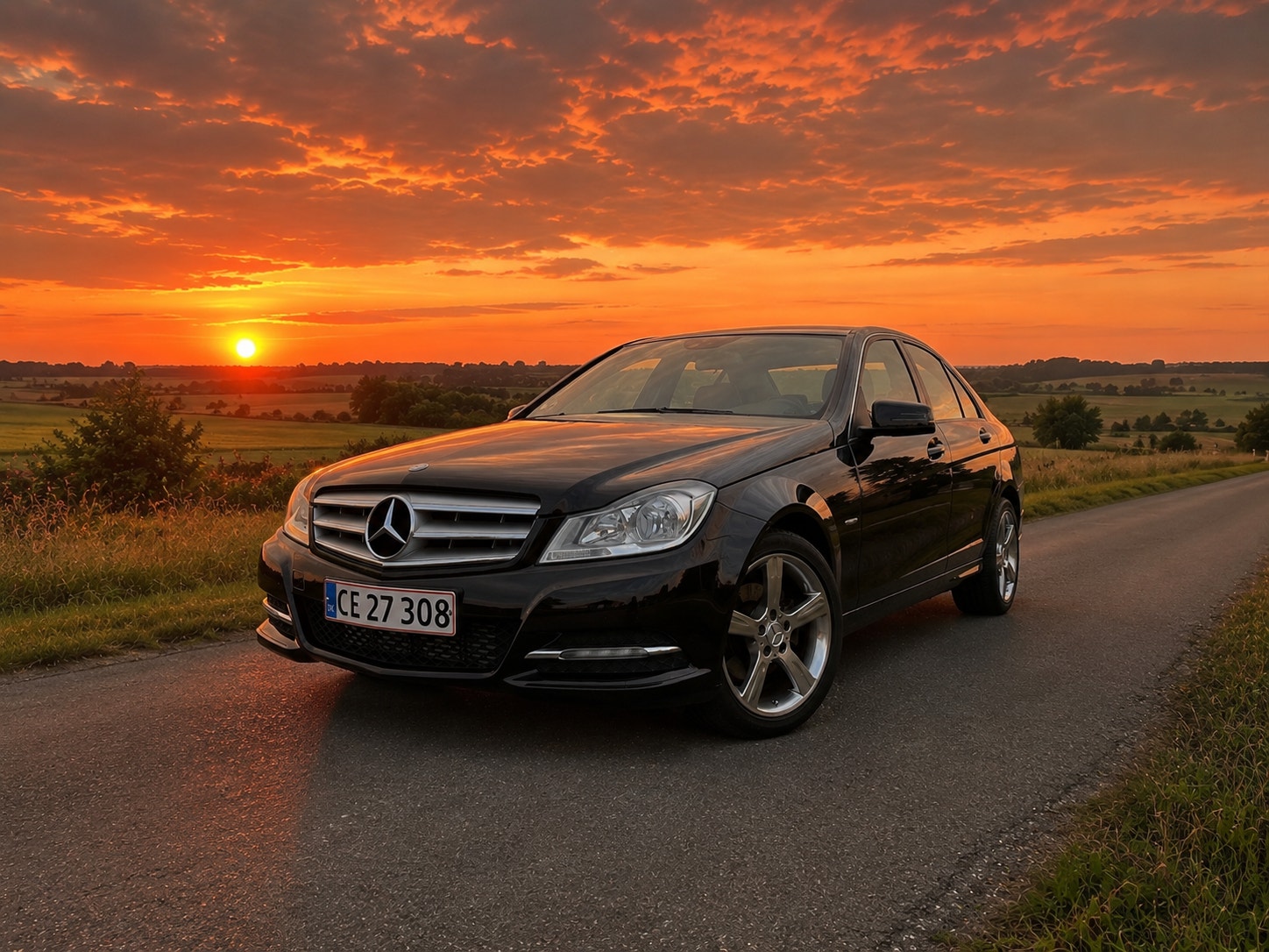 Mercedes C200 til salg hos Nabilli