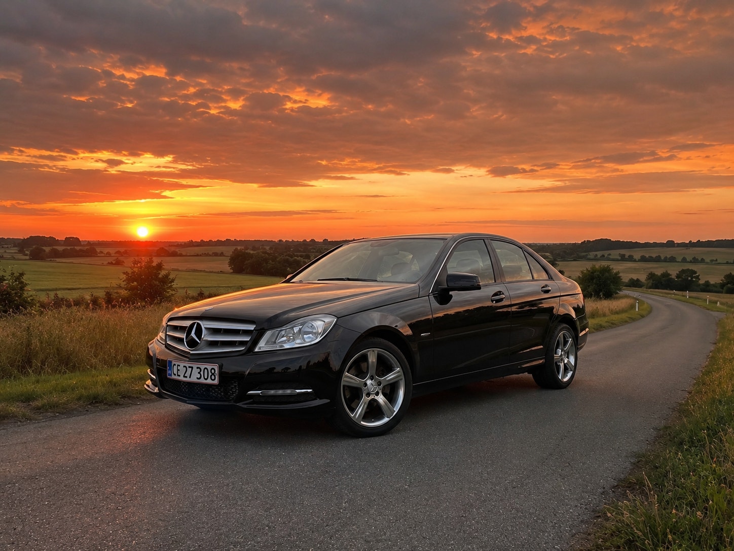 Mercedes C200 til salg hos Nabilli