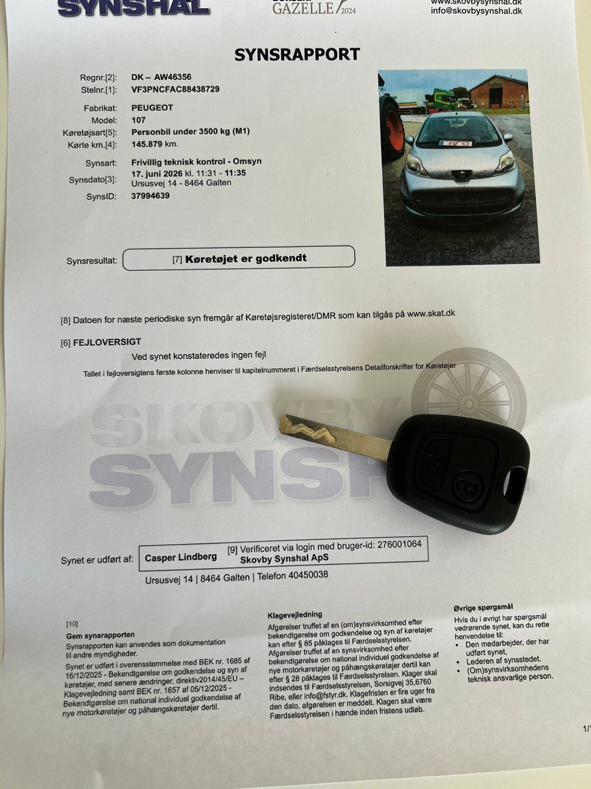 Peugeot 107 – billede 5
