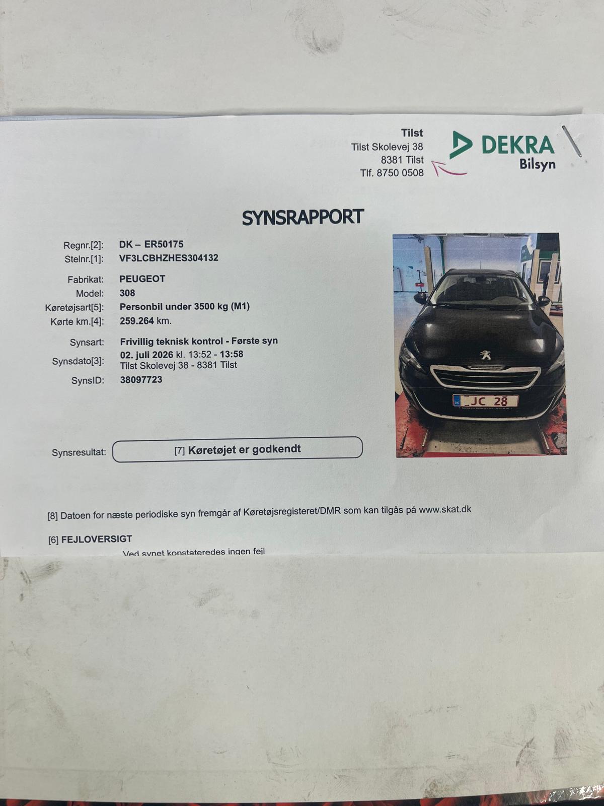Peugeot 308 – billede 5