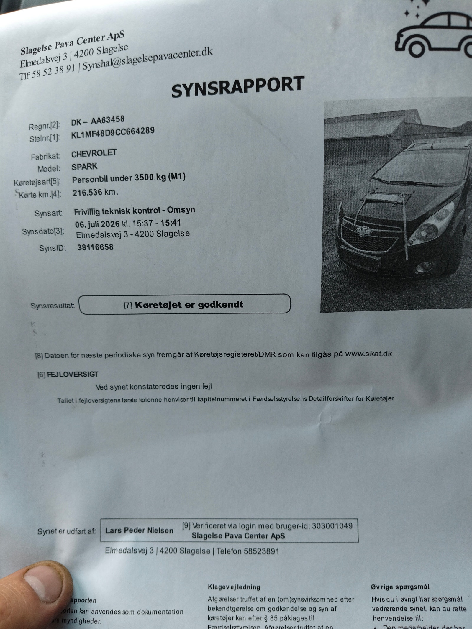 Chevrolet Spark – billede 8