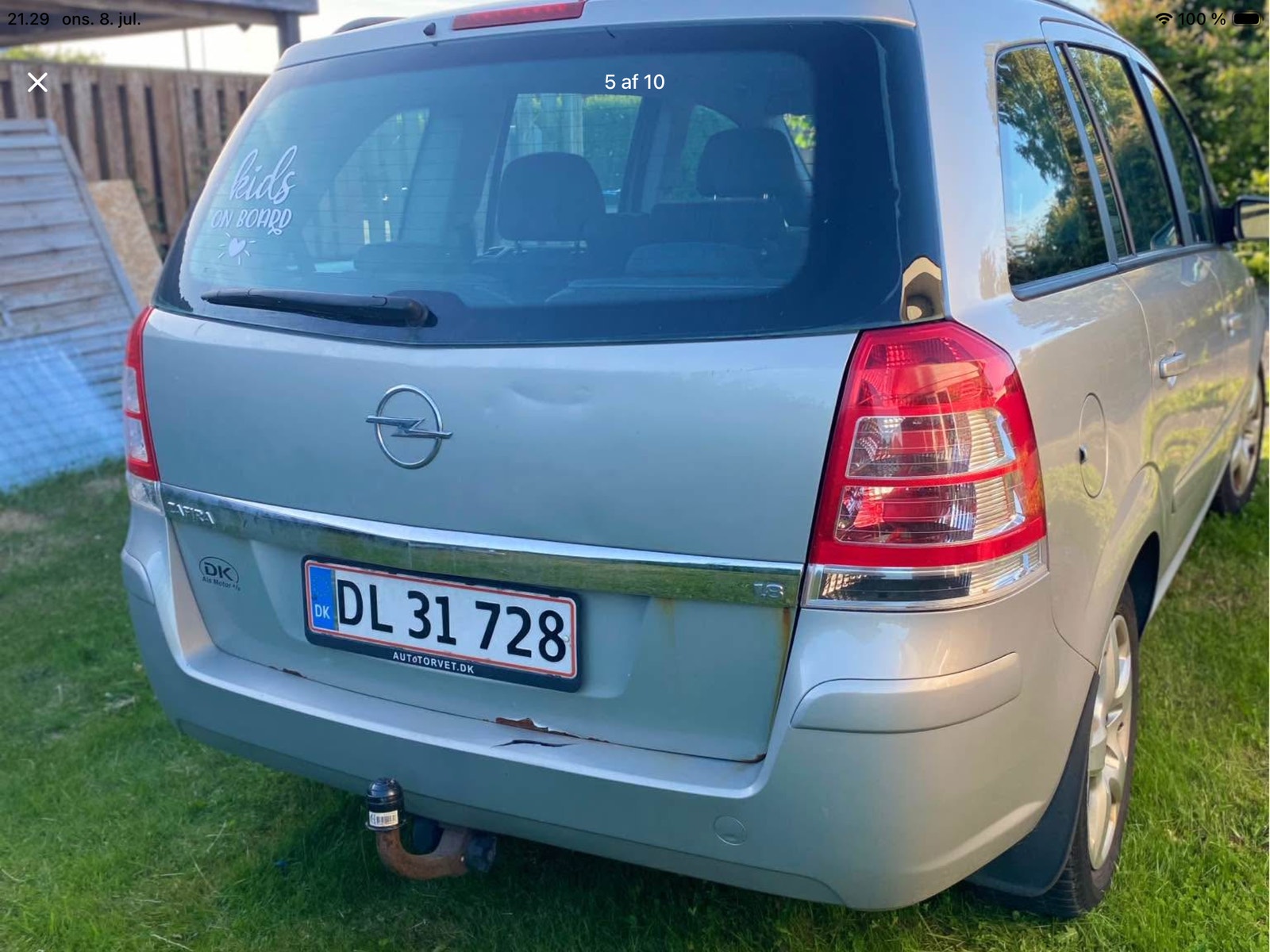 Opel Zafira – billede 8