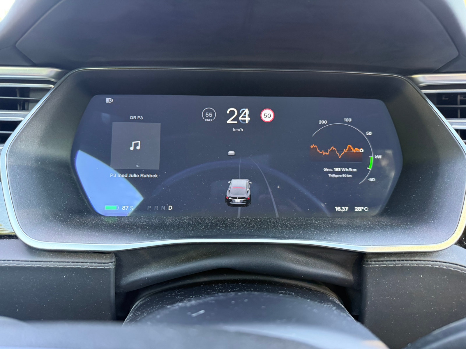 Tesla Model S til salg hos Nabilli