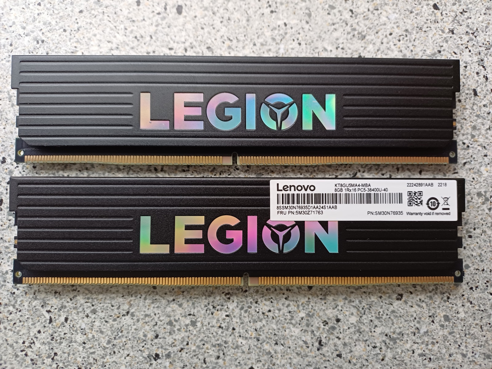 DDR5 fra Lenovo 2x8GB 16gb 4800MHz 40-39-39-77 | DBA