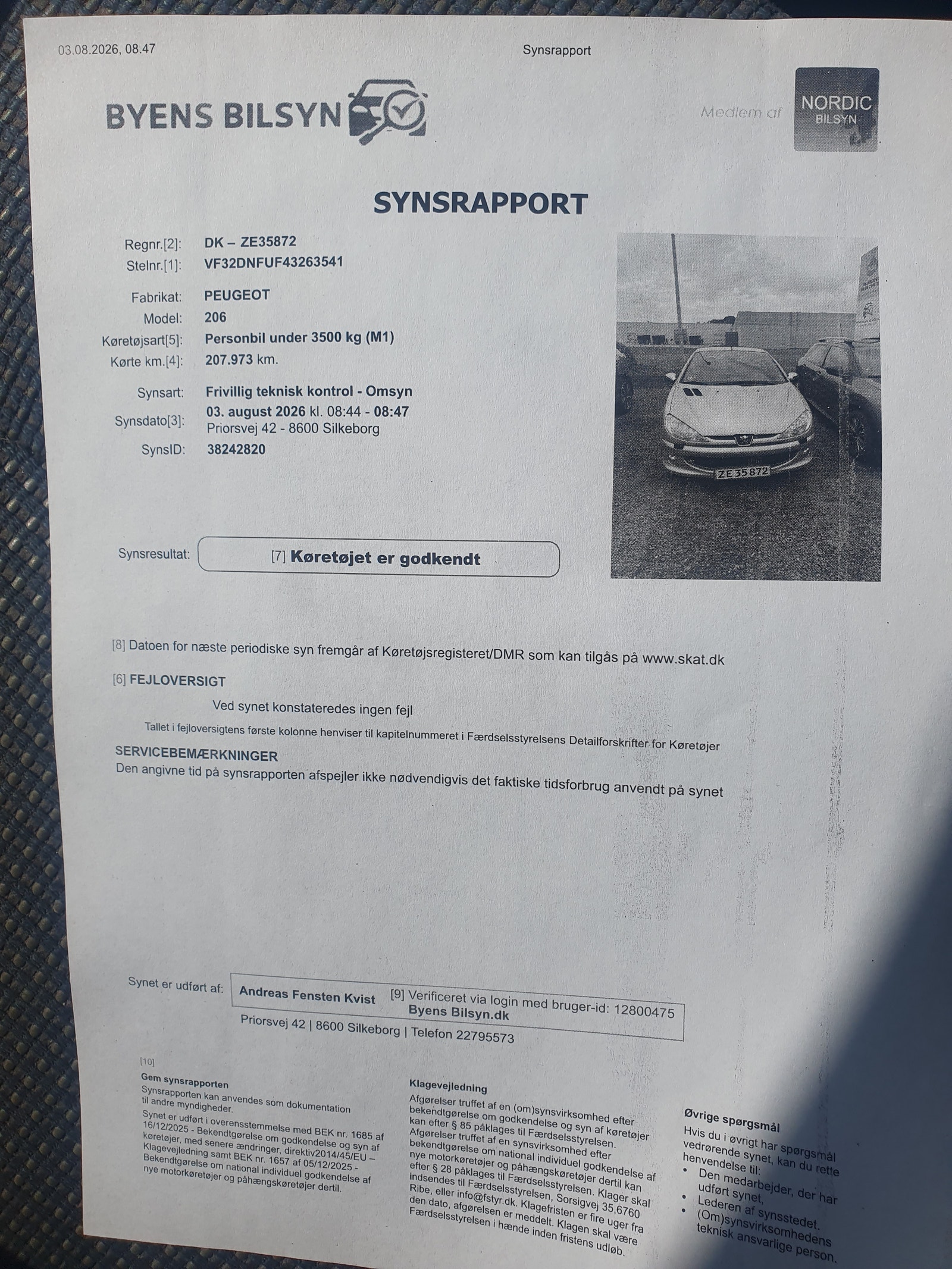 Peugeot 206 – billede 5