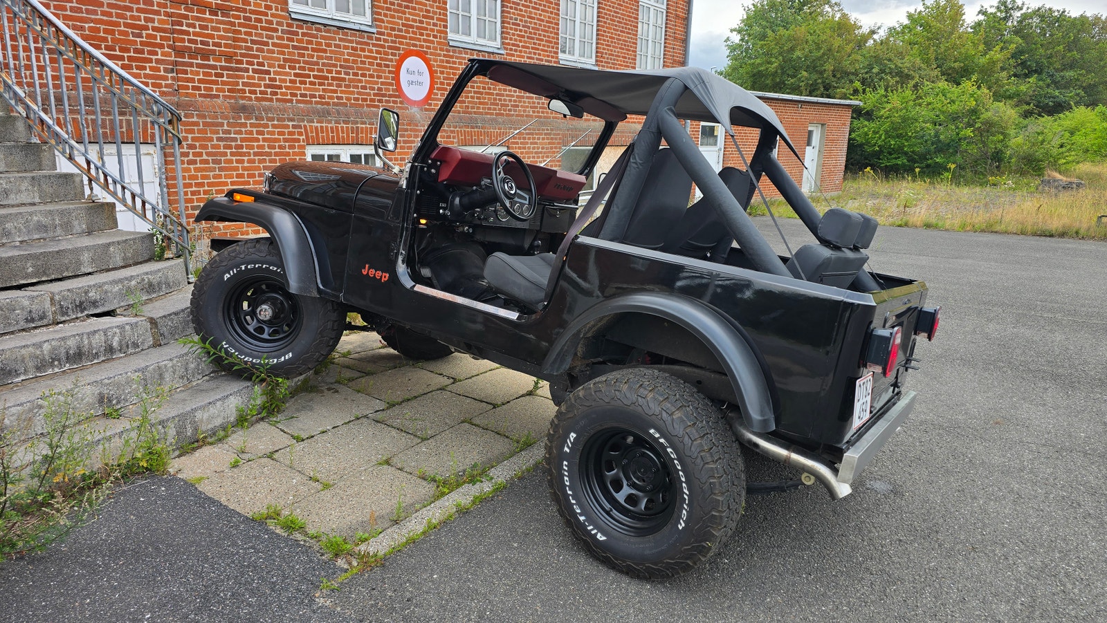 Jeep CJ-7 til salg hos Nabilli
