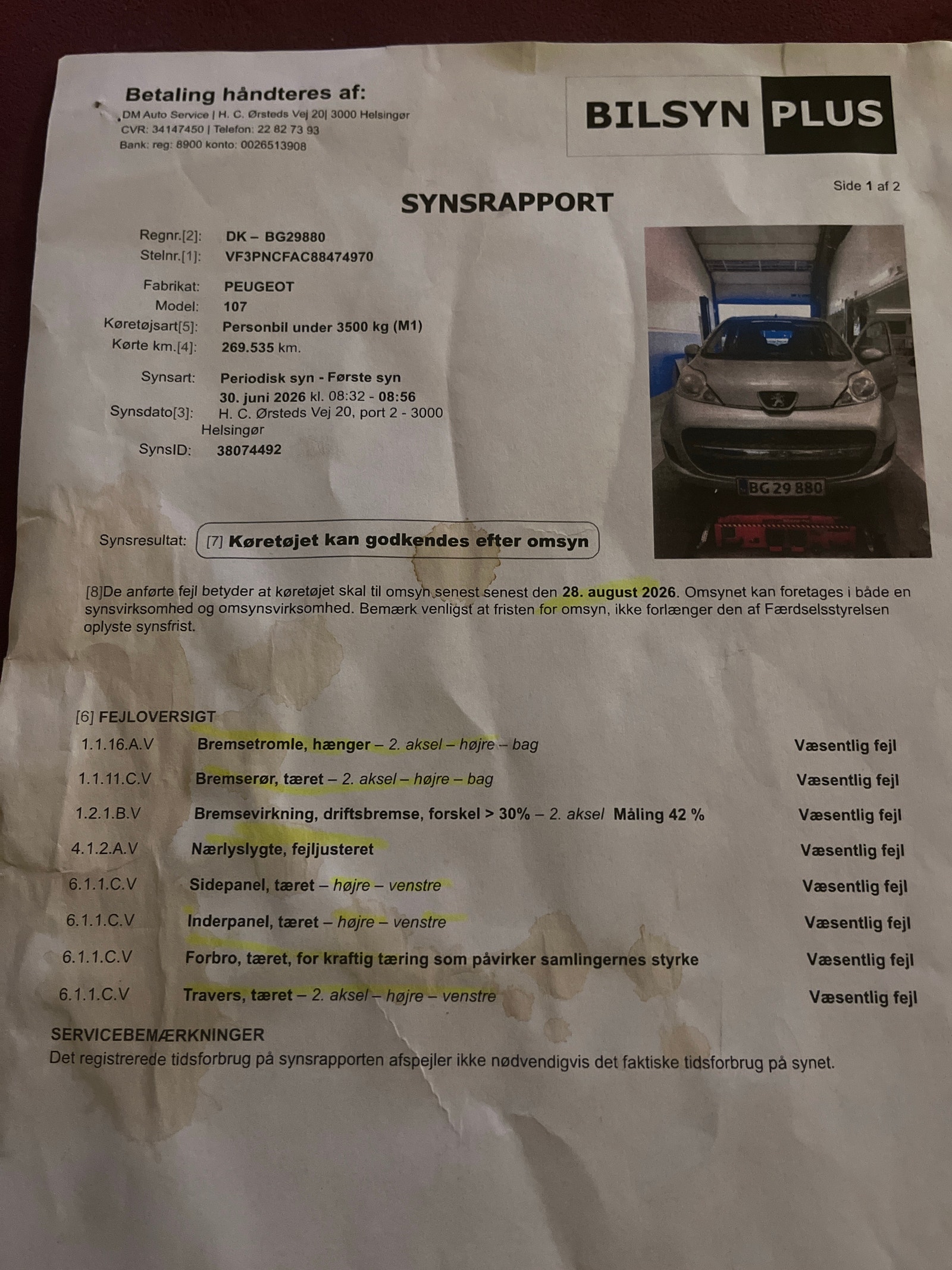 Peugeot 107 til salg hos Nabilli