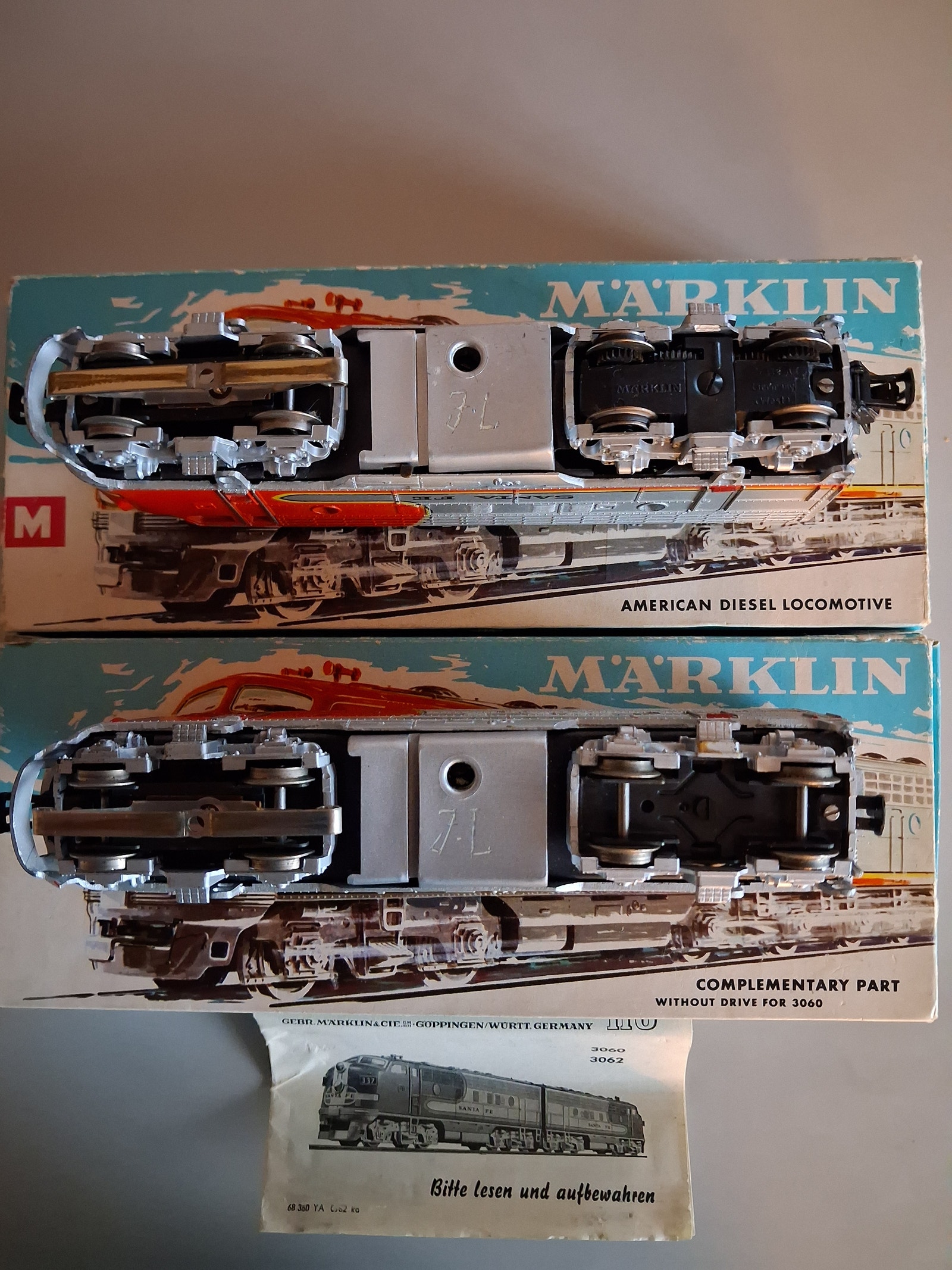 Märklin H0 SantaFe #3060/#4060 ac analog | DBA