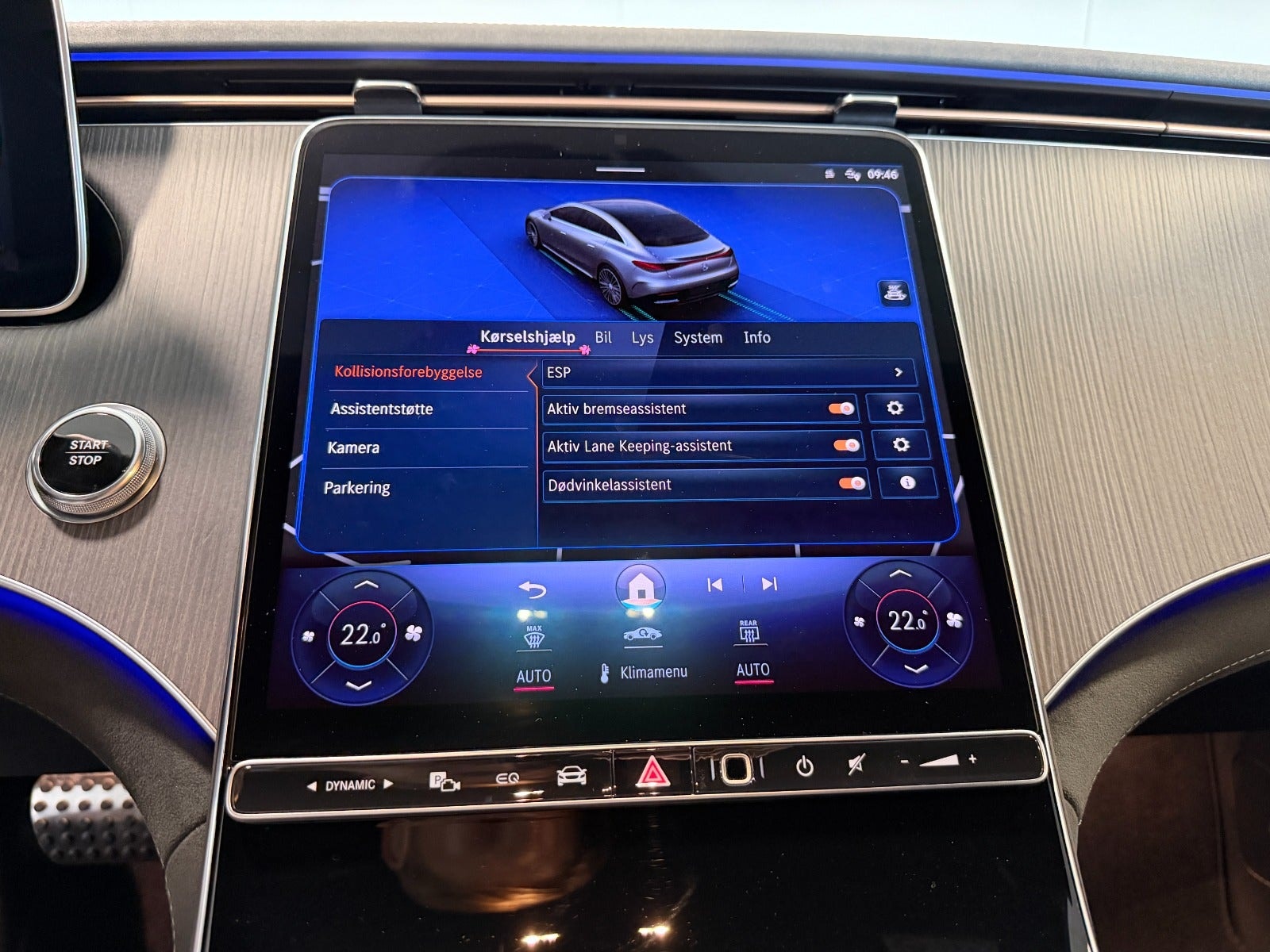 Mercedes EQE350 til salg hos Nabilli