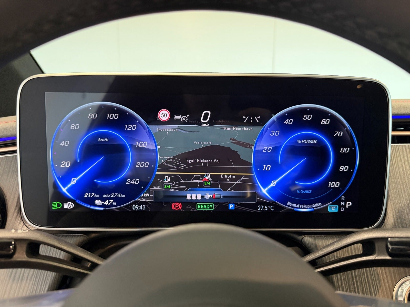 Mercedes EQE350 til salg hos Nabilli