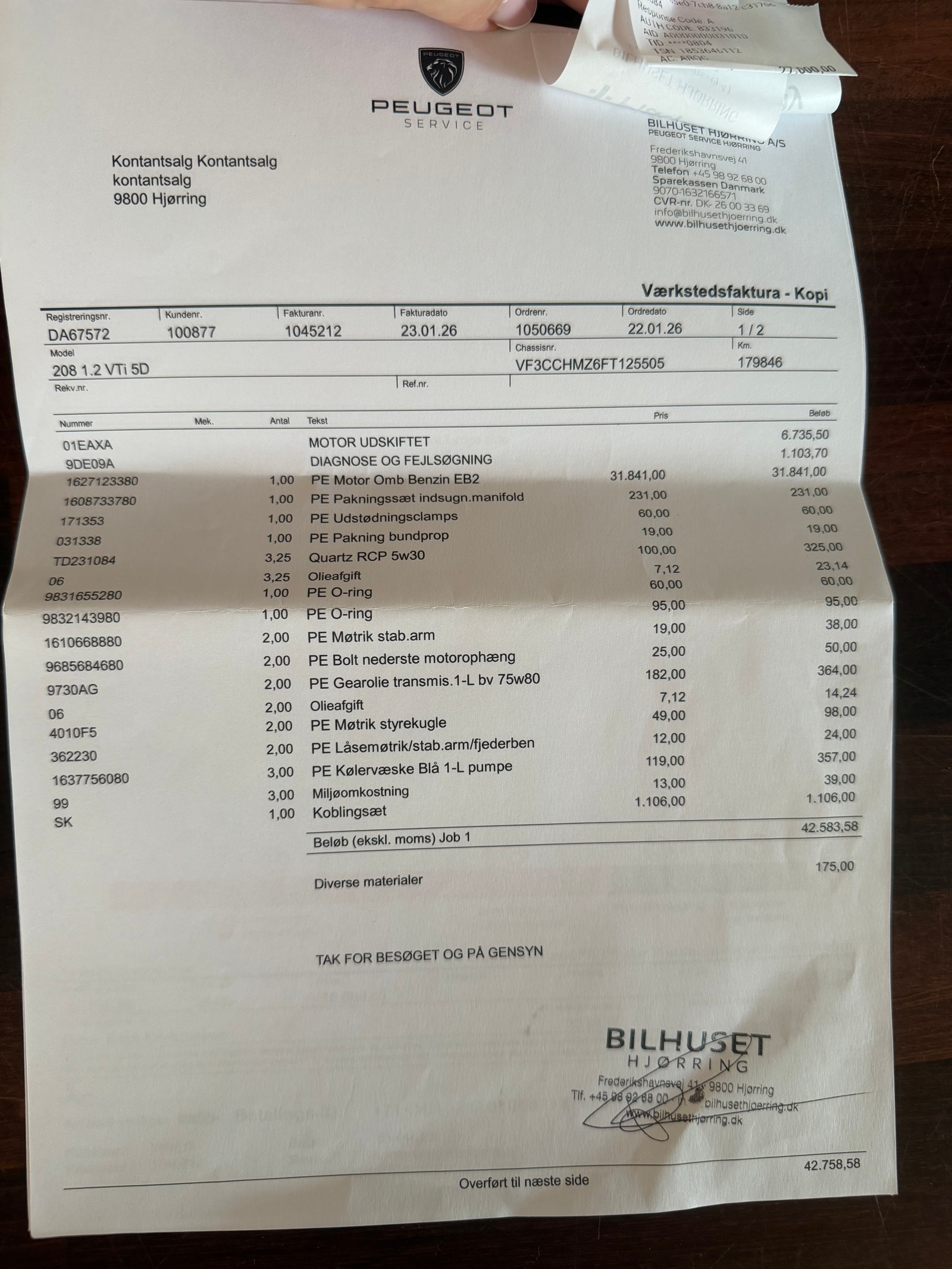 Peugeot 208 til salg hos Nabilli