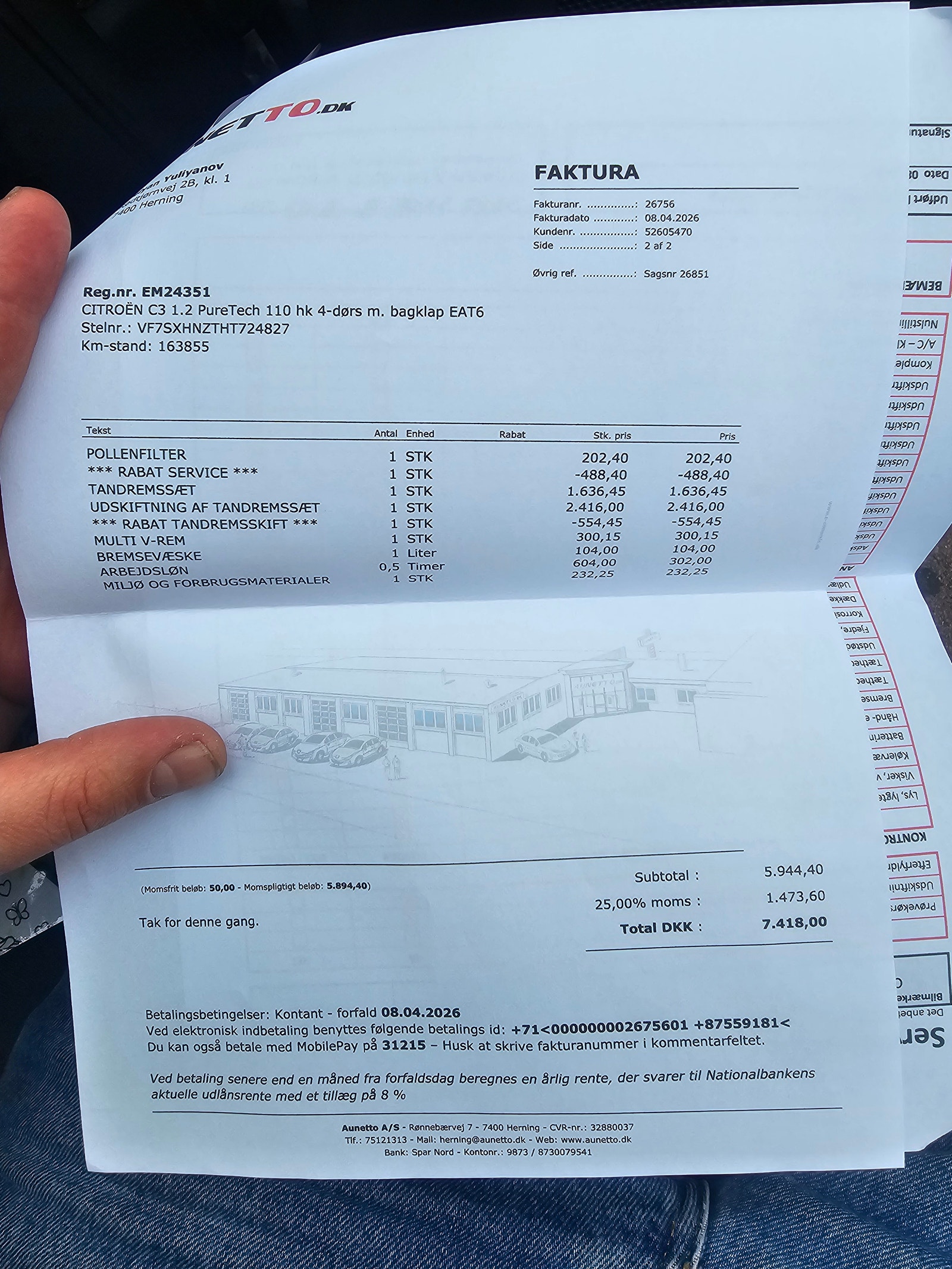 Citroen C3 til salg hos Nabilli