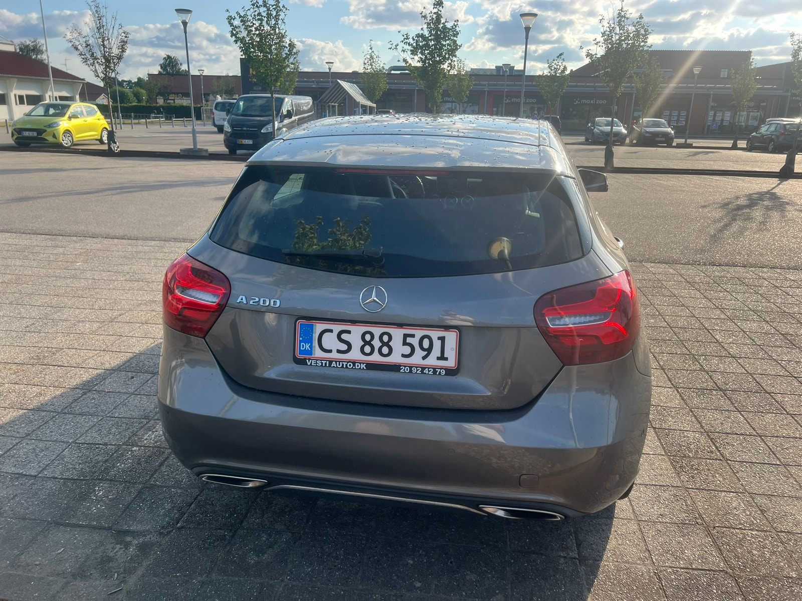 Mercedes A200 til salg hos Nabilli