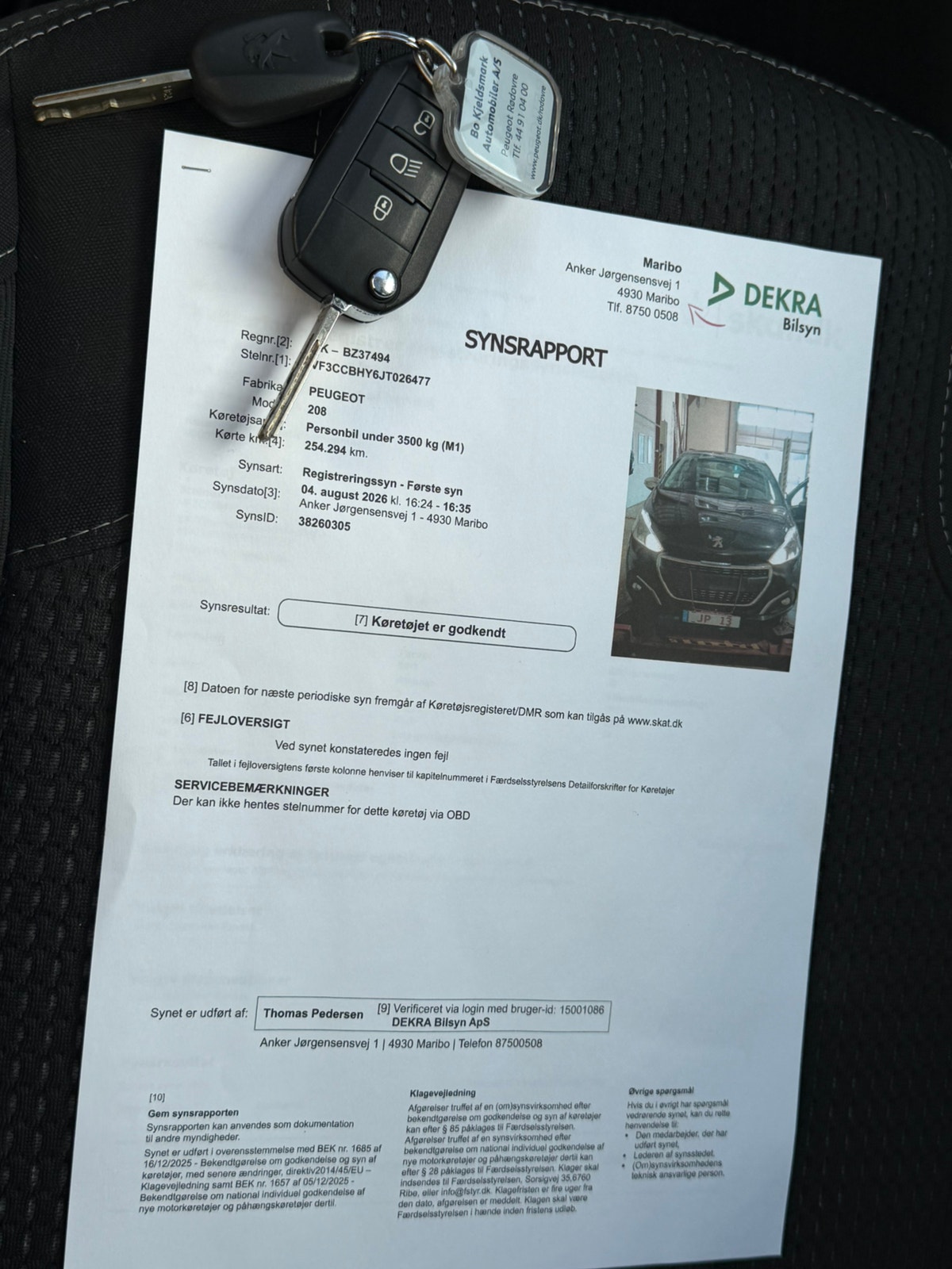Peugeot 208 til salg hos Nabilli