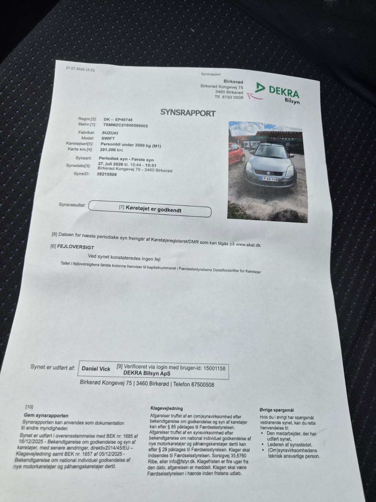 Suzuki Swift til salg hos Nabilli