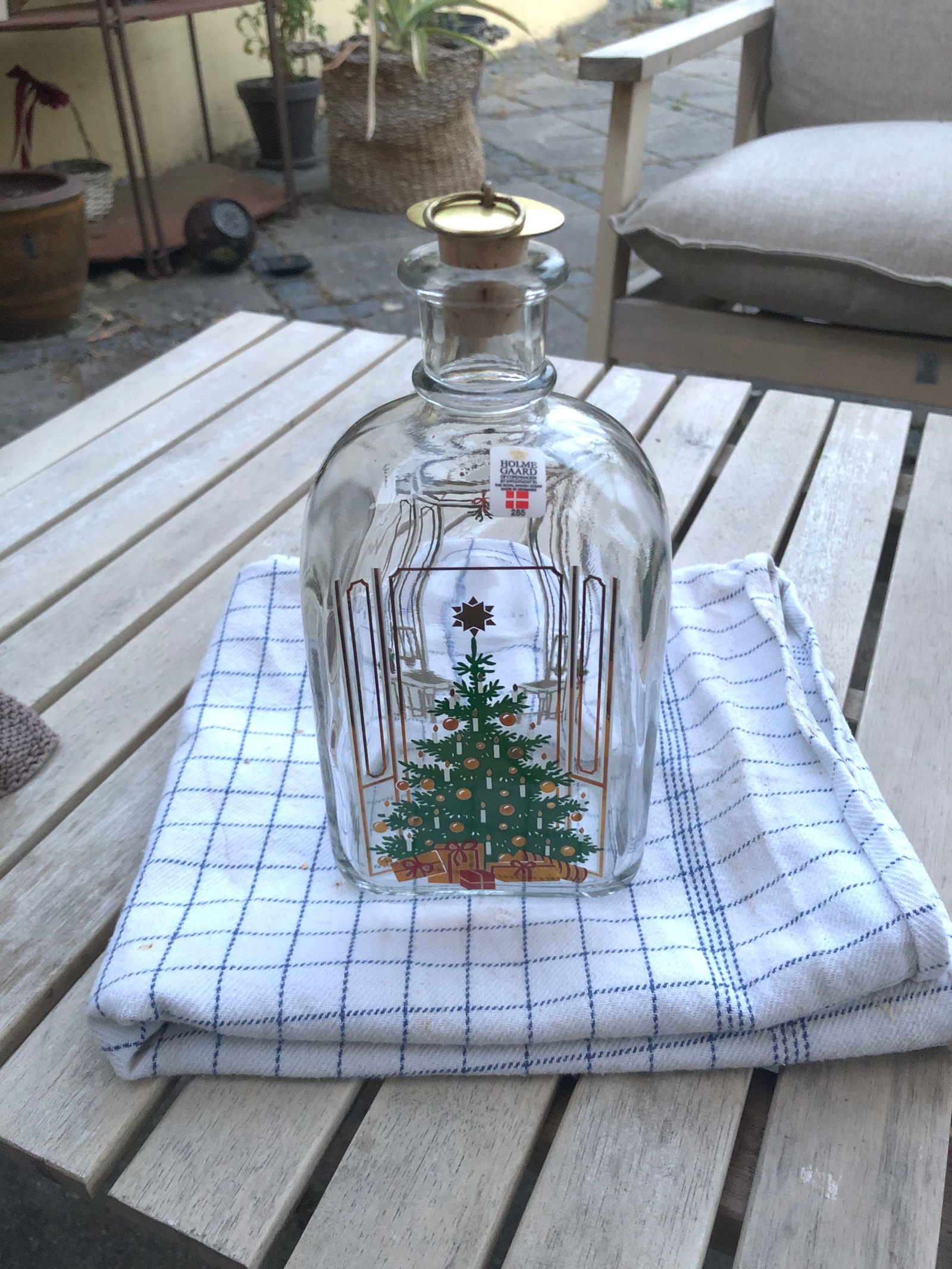 Holmegaard Juleflaske 1991/1987/1985 セット Holmegaard Juleflaske