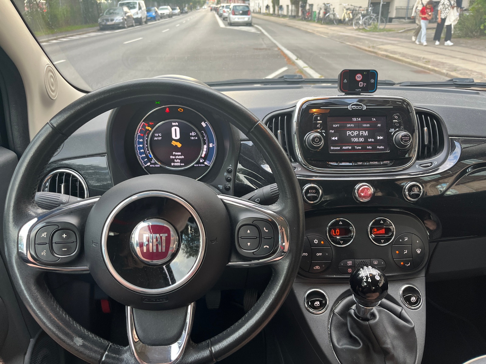 Fiat 500C til salg hos Nabilli
