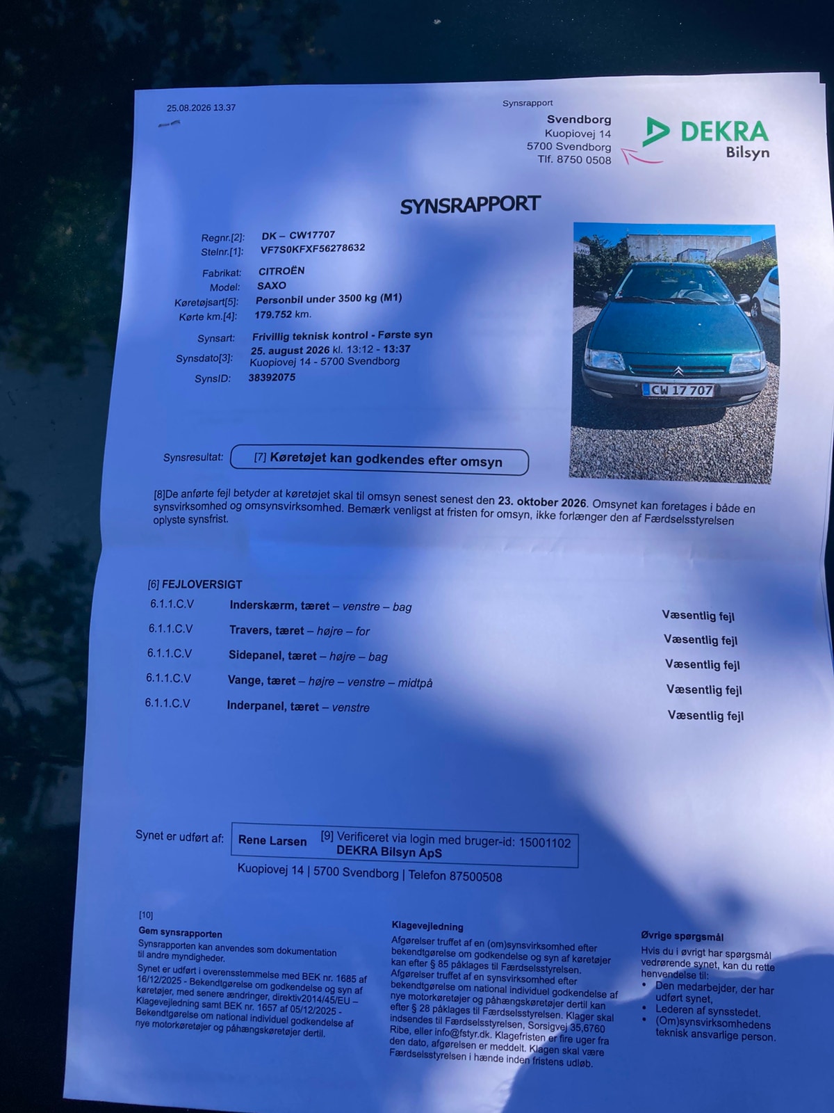 Citroen Saxo til salg hos Nabilli
