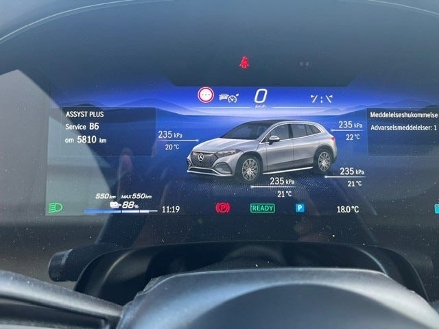 Mercedes EQS450 til salg hos Nabilli