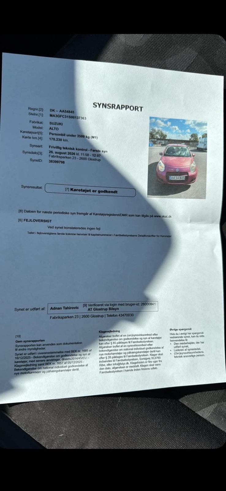 Suzuki Alto til salg hos Nabilli